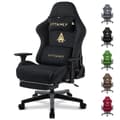 Miniatyrbillede 2 af 2: Gamingstol, Ergonomisk Design, 3D Justerbare Armlæn,Sort