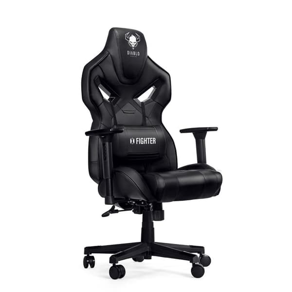 Spelstol Diablo X-Fighter Normal Storlek: Svart