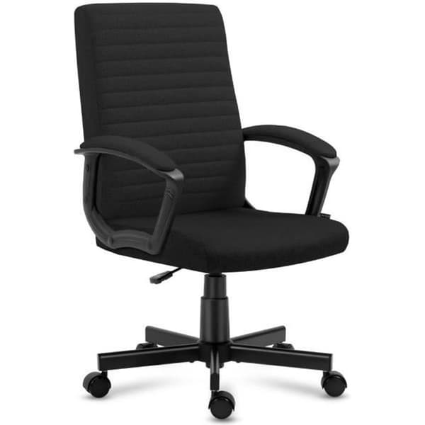 MARK ADLER BOSS 2.5 kontorsstol Svart, Ergonomisk, Justerbar höjd, Mjuka armstöd, PC-spel, Arbete, Spelkontor