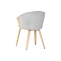 Miniatyrbild 3 av 6: Matsalsstol Home ESPRIT Grå Polyester Trä 60 x 57,5 x 79 cm