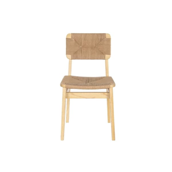 Matsalsstol DKD Home Decor Naturell 42 x 41 x 80 cm 42 x 47 x 80 cm 42 x 50 x 81 cm