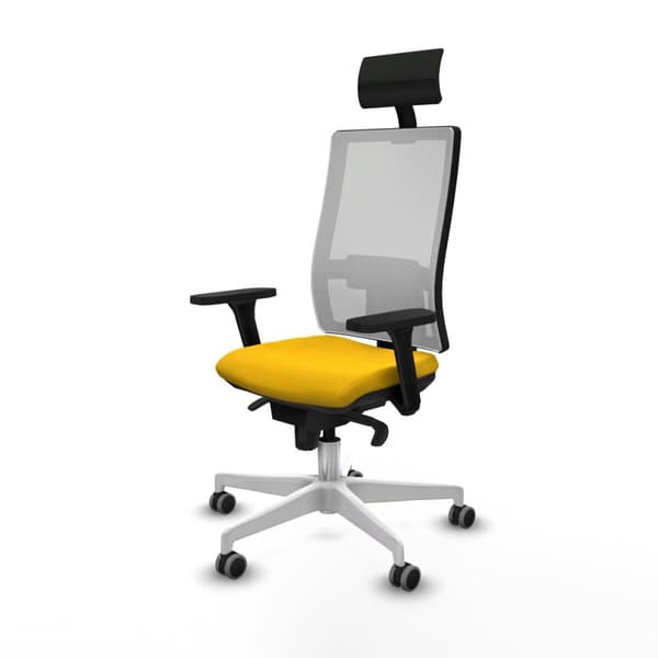 Kontorsstol Piqueras y Crespo 3D026G1 Gul