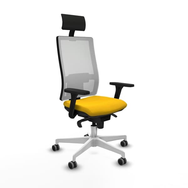 Kontorsstol Piqueras y Crespo 3D026G1 Gul