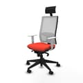 Miniatyrbillede 2 af 7: Kontorstol Piqueras y Crespo 4B066N1 Mørk orange