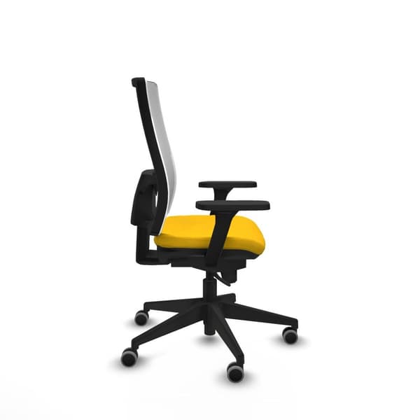 Kontorstol Piqueras y Crespo 3D066G0 Gul