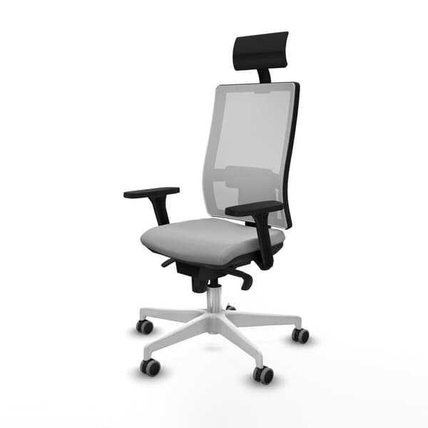 Kontorstol Piqueras y Crespo 3D026G1 Lysegrå