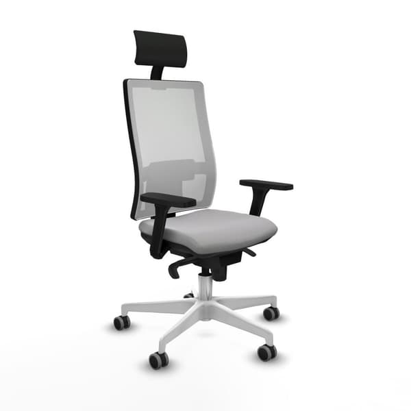 Kontorstol Piqueras y Crespo 3D026G1 Lysegrå
