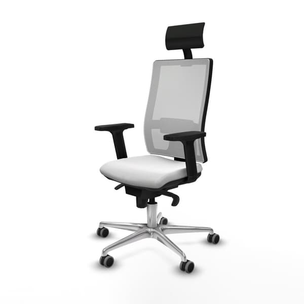 Kontorstol Piqueras y Crespo 2D086G1 Hvid