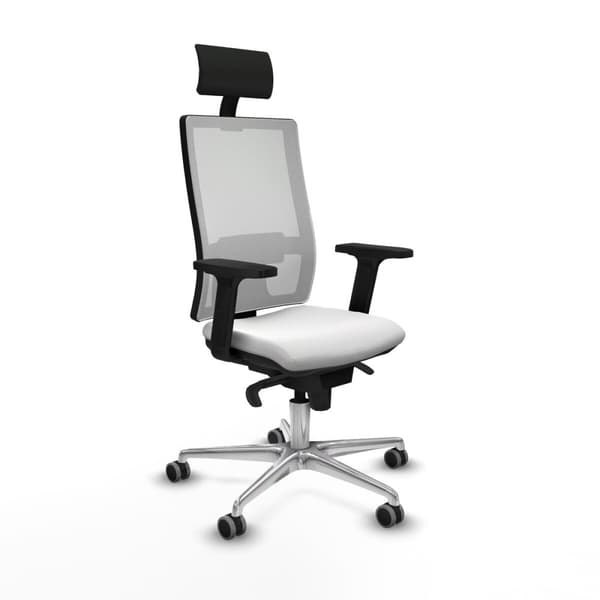 Kontorstol Piqueras y Crespo 2D086G1 Hvid