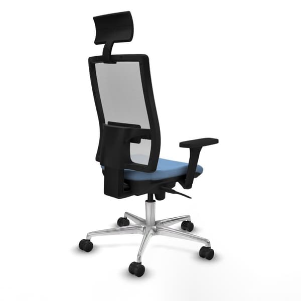 Kontorstol Piqueras y Crespo 3D086N1 Himmelblå