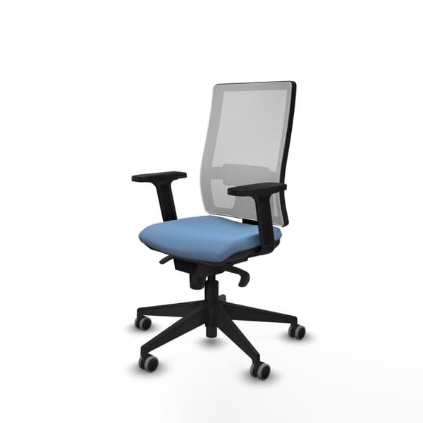 Kontorstol Piqueras y Crespo 2D066G0 Himmelblå