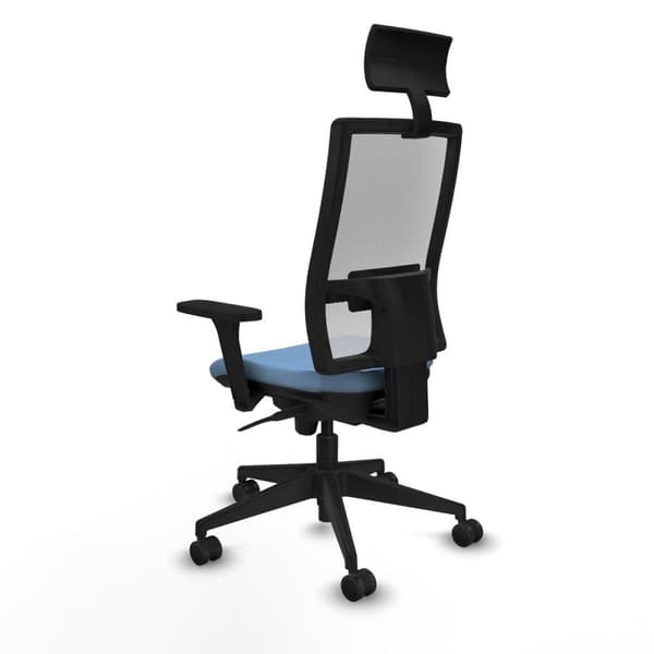 Kontorstol Piqueras y Crespo 3D066N1 Himmelblå