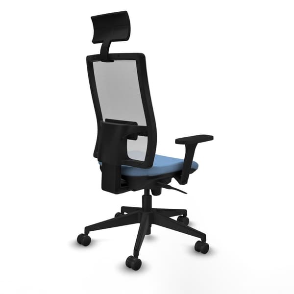 Kontorstol Piqueras y Crespo 3D066N1 Himmelblå