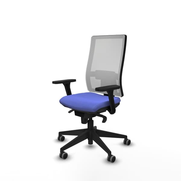 Kontorstol Piqueras y Crespo 3D066G0 Lyse Blå