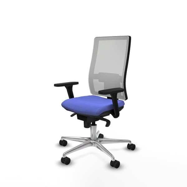 Kontorstol Piqueras y Crespo 3D086N0 Lyse Blå