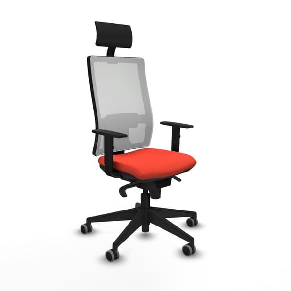Kontorstol Piqueras y Crespo 1D066G1 Mørk oransje