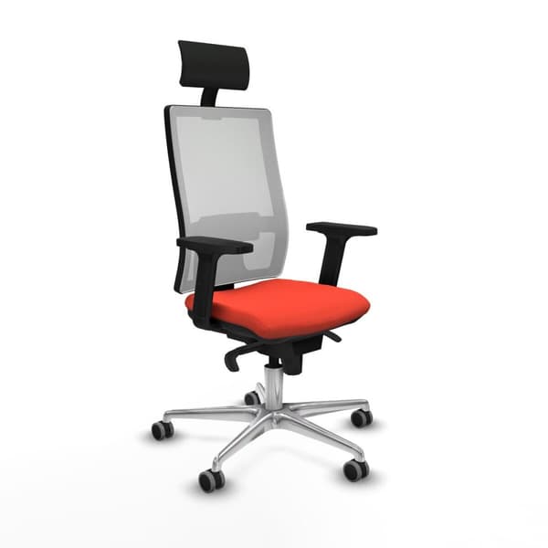 Kontorstol Piqueras y Crespo 2D086G1 Mørk oransje