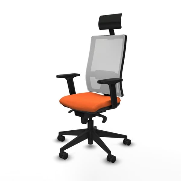 Kontorstol Piqueras y Crespo 2D066N1 Oransje