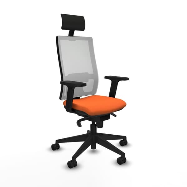 Kontorstol Piqueras y Crespo 2D066N1 Oransje