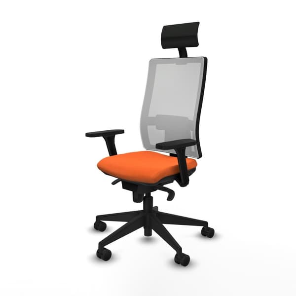 Kontorstol Piqueras y Crespo 3D066N1 Oransje