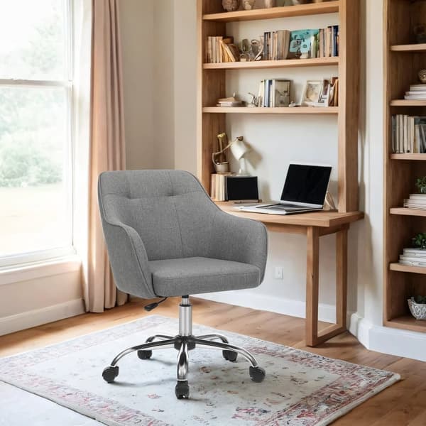 Rootz höjdjusterbar datorstol - kontorsstol - skrivbordsstol - ergonomisk stöd - 65 x 69 x (83-93) cm