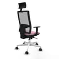 Miniatyrbilde 6 av 7: Kontorstol med nakkestøtte Piqueras y Crespo 1D026N1 Rosa