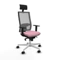 Miniatyrbilde 1 av 7: Kontorstol med nakkestøtte Piqueras y Crespo 1D026N1 Rosa