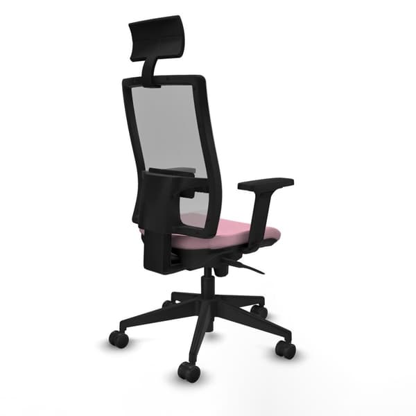 Kontorstol med nakkestøtte Piqueras y Crespo 2D066N1 Rosa