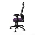 Miniatyrbilde 3 av 7: Kontorstol med nakkestøtte Piqueras y Crespo 2D066G1 Lilla