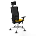 Miniatyrbilde 6 av 7: Kontorstol med nakkestøtte Piqueras y Crespo 3D086G1 Gul
