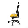 Miniatyrbilde 3 av 7: Kontorstol med nakkestøtte Piqueras y Crespo 4B066G1 Gul