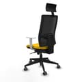 Miniatyrbilde 4 av 7: Kontorstol med nakkestøtte Piqueras y Crespo 4B066G1 Gul