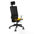 Miniatyrbilde 6 av 7: Kontorstol med nakkestøtte Piqueras y Crespo 4B066G1 Gul