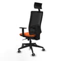 Miniatyrbilde 4 av 7: Kontorstol med nakkestøtte Piqueras y Crespo 1D066G1 Oransje