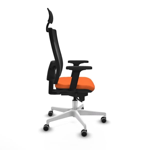 Kontorstol med nakkestøtte Piqueras y Crespo 2D026G1 Oransje