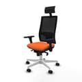Miniatyrbilde 2 av 7: Kontorstol med nakkestøtte Piqueras y Crespo 3D026N1 Oransje