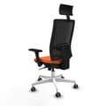 Miniatyrbilde 4 av 7: Kontorstol med nakkestøtte Piqueras y Crespo 3D026G1 Oransje