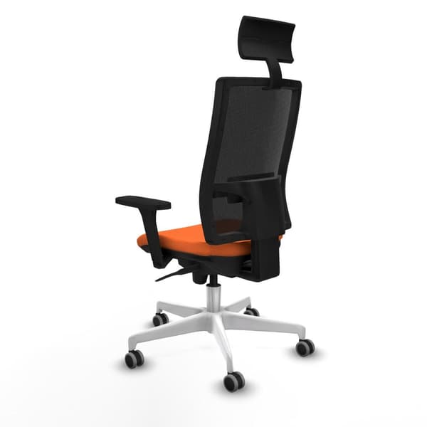 Kontorstol med nakkestøtte Piqueras y Crespo 3D026G1 Oransje