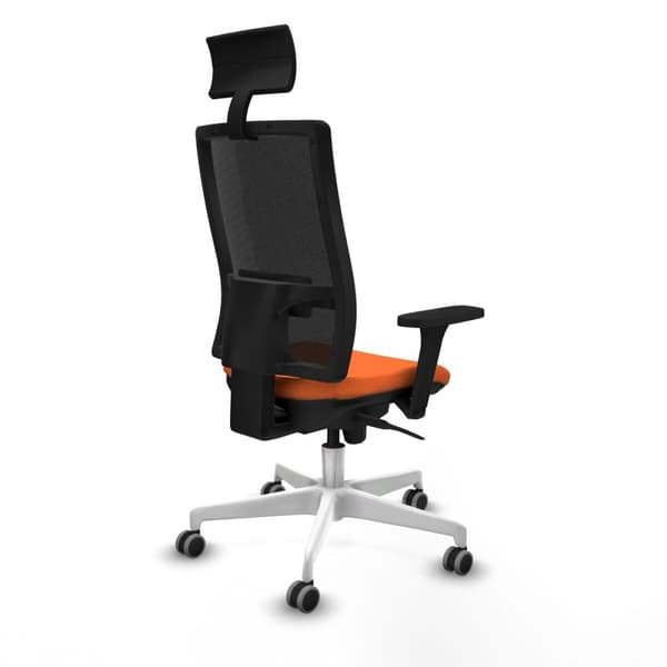 Kontorstol med nakkestøtte Piqueras y Crespo 3D026G1 Oransje
