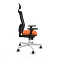 Miniatyrbilde 7 av 7: Kontorstol med nakkestøtte Piqueras y Crespo 3D026G1 Oransje