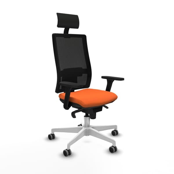 Kontorstol med nakkestøtte Piqueras y Crespo 3D026G1 Oransje