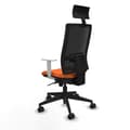 Miniatyrbilde 4 av 7: Kontorstol med nakkestøtte Piqueras y Crespo 4B066N1 Oransje