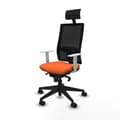 Miniatyrbilde 2 av 7: Kontorstol med nakkestøtte Piqueras y Crespo 4B066N1 Oransje
