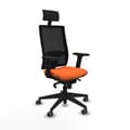 Miniatyrbilde 1 av 7: Kontorstol med nakkestøtte Piqueras y Crespo 2D066G1 Oransje