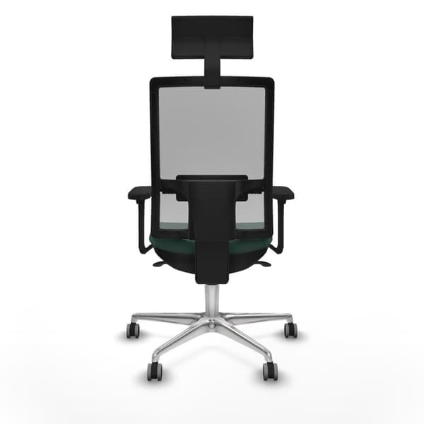 Kontorstol med hovedgærde Piqueras y Crespo 3D086G1