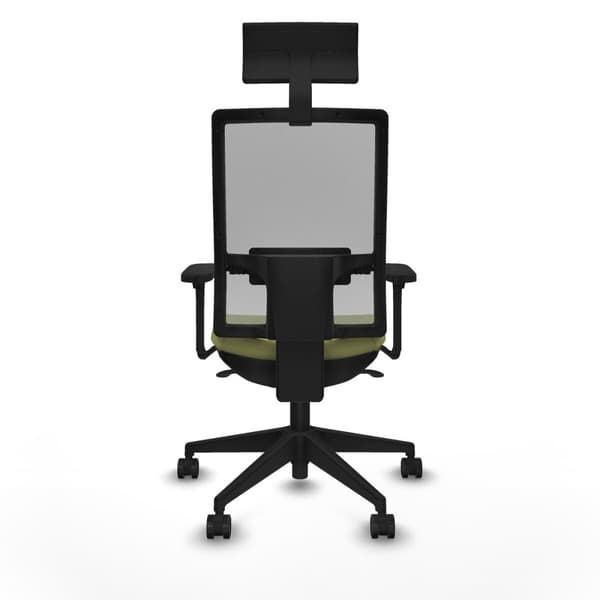 Kontorstol med hovedgærde Piqueras y Crespo 3D066N1