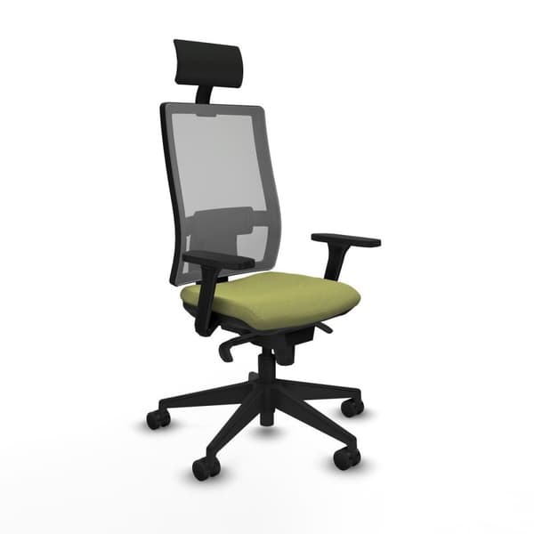 Kontorstol med hovedgærde Piqueras y Crespo 3D066N1