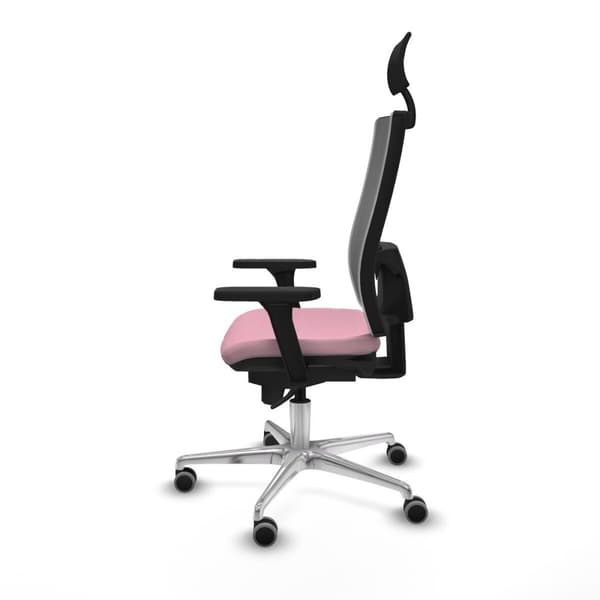 Kontorstol med hovedgærde Piqueras y Crespo 3D086G1 Pink