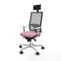 Miniatyrbillede 2 af 7: Kontorstol med hovedgærde Piqueras y Crespo 4B026N1 Pink