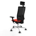Miniatyrbillede 4 af 7: Kontorstol med hovedgærde Piqueras y Crespo 3D086G1 Mørk orange